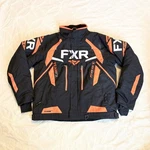 Fxr Team Jacket F.a.s.t. Tech Mens 2XL Black Orange Euc Zippered Pockets. Fixed Price $251.95.