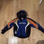 Yamaha Snoforce Winter Snowmobile Jacket Blue SMC-14JSV-BL-02 (size: Youth 10). Fixed Price $30.00.