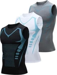 Men Athletic Compression Shirt Workout Shaper Tank Top Base Layer Sport Gym Vest. Fixed Price $14.79.