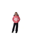 Columbia Girls Arctic Blast Insulated Pink Jacket Faux Fur Hood Youth Large New. Fixed Price $44.99.