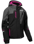 Castle Womens Polar G2 Insulated Snowmobile Jacket Black/charcoal/pink Glo. Fixed Price $452.53.