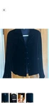 Lauren Ralph Navy Velvet Blazer Arctic Nights-f Women's Size 2 Button. Fixed Price $36.89.