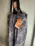 New Arctiva Comp 8 Bolt Bibs Gray Camo Xs Womens Pants Ski Snowmobile Nwt. Fixed Price $45.00.