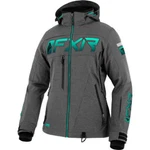 Fxr Ranger 2-IN-1 Women's Insulated Snowmobile Jacket Mint/mid Gray Heather. Fixed Price $295.99.