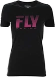 Fly Racing Women's Logo Fade T-shirt Black Size Xl. Fixed Price $10.00.