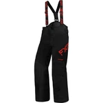 Fxr Youth Clutch Snowmobile Pants Insulated Waterproof Black/red Bibs. Fixed Price $209.99.