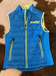 Fxr Women Blue/lime Block Heater Insulated Vest Sz. 4. Fixed Price $32.00.