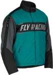 Fly Racing Outpost Black/teal/orange Xl Jackets. Fixed Price $239.95.