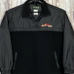 Arcticwear Cats Pride Mens Large Black Pullover 1/4 Zip Pile Jacket. Fixed Price $21.97.