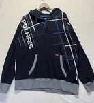 Polaris Hoodie Mens Xl Blue Pullover Graphic Outdoor Sweatshirt Casual. Fixed Price $26.88.