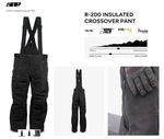 509 R-200 Men's Insulated Crossover Snowmobile Pant, Stealth Black- Short 2XL. Fixed Price $299.99.