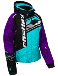 Castle Code G4 Youth Snow Jacket Turquoise Blue/grape/black Xl. Fixed Price $79.00.