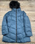 Arctic Expedition Blue Parka Size Small Jacket Quilted Down Outdoors Winter Ski. Fixed Price $64.90.