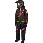 Fxr Snowmobile Child & Youth Cx Insulated Monosuit - Black/raspberry Fade. Fixed Price $306.12.