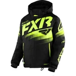 Fxr Youth Child Boost Snowmobile Jacket Hydrx Insulated Ykk Black/hivis. Fixed Price $104.99.