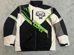 Arctic Cat Freeride Youth Lime Green White Black Snowmobile Jacket Size 12. Fixed Price $64.99.
