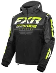 Fxr Rrx 24 Mens Snow Jacket Black/charcoal/hi-vis. Fixed Price $257.18.