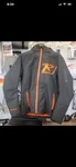 Klim Powerxross Snowmobile Jacket Large Asphalt Strike Orange. Fixed Price $249.99.