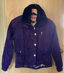 Marker Zipped Hooded Ski Snowboard Jacket Women Purple Size 10. Fixed Price $45.00.