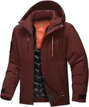 Bantrek -men's Winter Ski Jacket Waterproof Warm Coat Snowbd Maroon. Fixed Price $24.77.