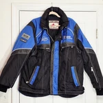 Choko Trail Breaker Men's Large Snowmobile Jacket Quilted Puffer Insulated Blue. Fixed Price $49.99.